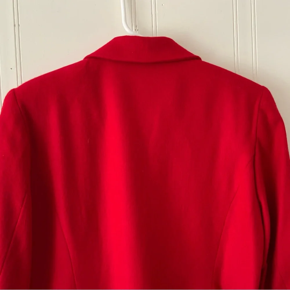Vibrant Red Blazer by Adolfo Studio - Picture 5 of 7